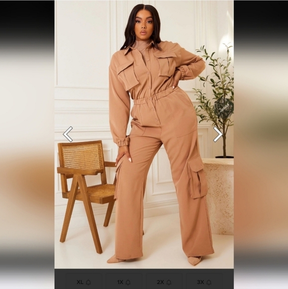 🍂🍁NWT FASHION NOVA 3X JUMPSUIT - Picture 2 of 6